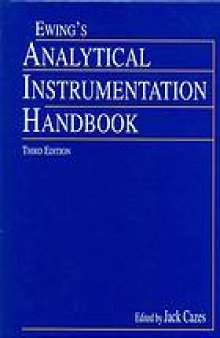 Ewing's analytical instrumentation handbook