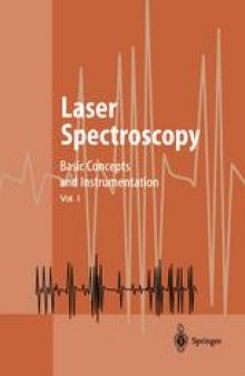 Laser Spectroscopy: Basic Concepts and Instrumentation