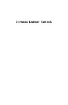 Mechanical Engineers' Handbook: Instrumentation, Systems, Controls, and MEMS, Volume 2, Third Edition