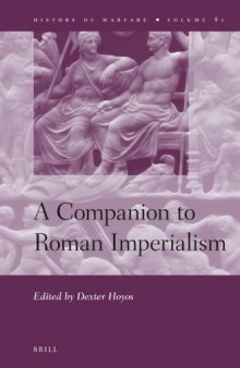 A Companion to Roman Imperialism