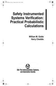 Safety Instrumented Systems Verification: Practical Probabilistic Calculation