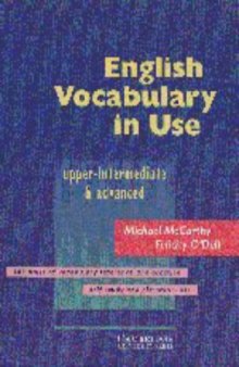 English Vocabulary in Use Upper-intermediate With answers