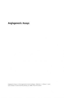 Angiogenesis Assays: A Critical Appraisal of Current Techniques