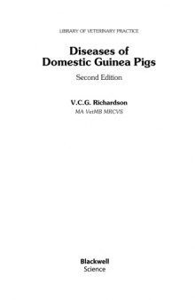 Diseases of Domestic Guinea Pigs, Second Edition