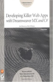 Developing Killer Web Apps with Dreamweaver MX and C#