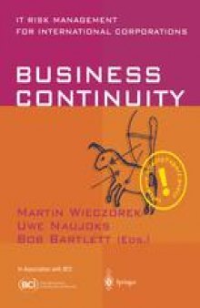 Business Continuity: IT Risk Management for International Corporations