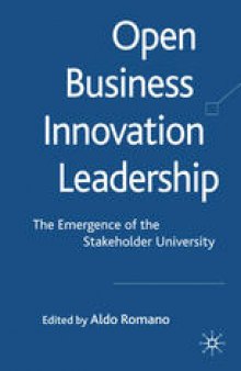 Open Business Innovation Leadership: The Emergence of the Stakeholder University