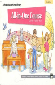 All-in-One Course for Children: Lesson, Theory, Solo, Book 1