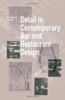 Detail in contemporary bar and restaurant design