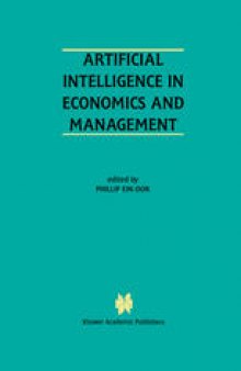 Artificial Intelligence in Economics and Managment: An Edited Proceedings on the Fourth International Workshop: AIEM4 Tel-Aviv, Israel, January 8–10, 1996