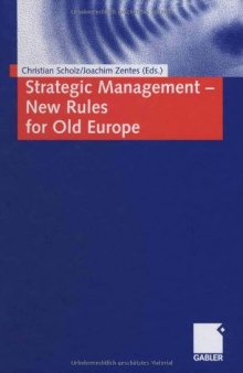 Strategic Managment - New Rules for Old Europe