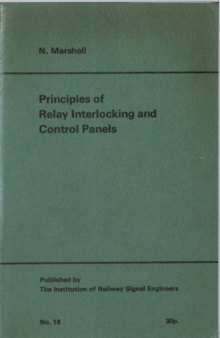 IRSE Green Book No.18 Principles of Relay Interlocking and Control Panels 1961 Reprint 1971 