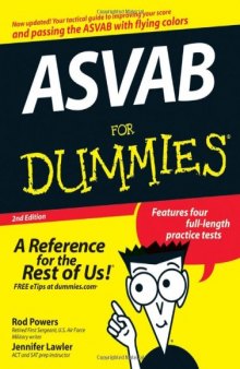 ASVAB For Dummies (For Dummies (Career Education))