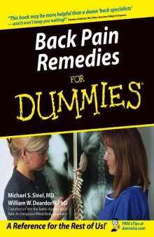 Back Pain Remedies For Dummies