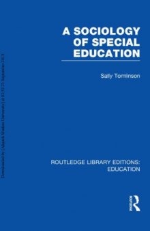 A Sociology of Special Education