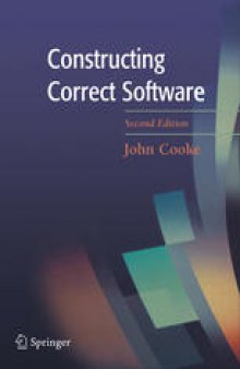 Constructing Correct Software