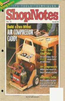 Woodworking Shopnotes 060 - Two Wheel Air Compressor Caddy