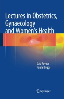 Lectures in Obstetrics, Gynaecology and Women’s Health