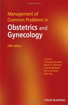 Management of Common Problems in Obstetrics and Gynecology, 5th edition