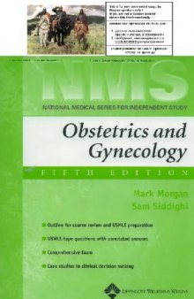 National Medical Series: Obstetrics and Gynecology
