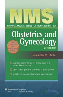 NMS Obstetrics and Gynecology, 6th Edition