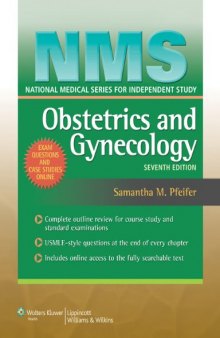 NMS Obstetrics and Gynecology, 7th Edition  