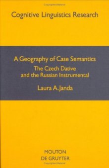 A geography of case semantics: the Czech dative and the Russian instrumental