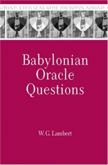 Babylonian Oracle Questions  
