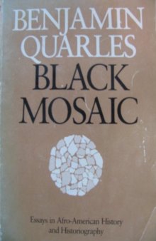 Black mosaic: essays in Afro-American history and historiography