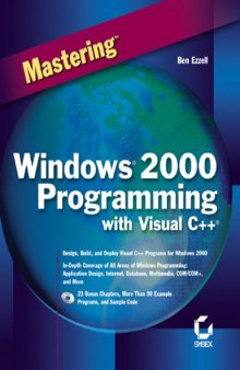 Mastering Windows 2000 Programing with Visual C++ with Cdrom