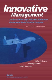 Innovative management in the DARPA high altitude endurance unmanned aerial vehicle program: phase II experience