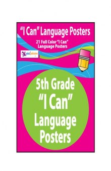 5th Grade Common Core "I Can" Language Posters
