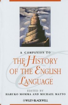 A Companion to the History of the English Language 