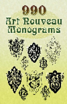 990 Art Nouveau Monograms