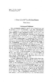 4-dimensionale Translationsebenen