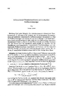 4-dimensionale Translationsebenen mit irreduzibler Kollineationsgruppe