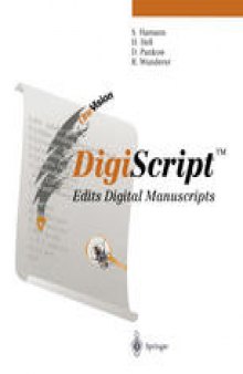 DigiScript™: Edits Digital Manuscripts