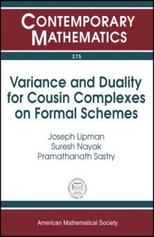 Variance and Duality for Cousin Complexes on Formal Schemes