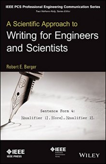 A Scientific Approach to Writing for Engineers and Scientists