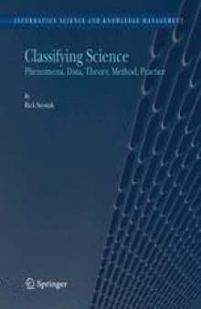 Classifying Science: Phenomena, Data, Theory, Method, Practice