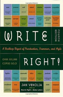 Write Right!: A Desktop Digest of Punctuation, Grammar, and Style