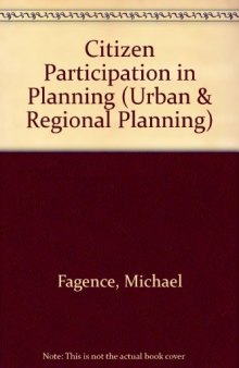 Citizen Participation in Planning