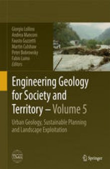 Engineering Geology for Society and Territory - Volume 5: Urban Geology, Sustainable Planning and Landscape Exploitation