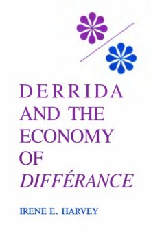 Derrida and the Economy of Difference