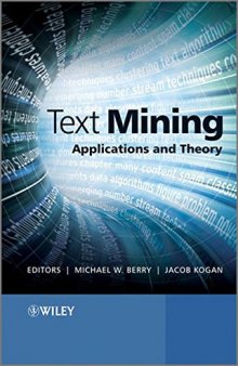 Text mining : applications and theory