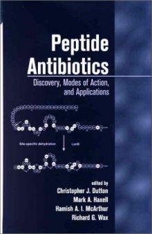 Peptide Antibiotics: Discovery Modes Of Action And Applications