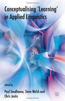 Conceptualising 'Learning' in Applied Linguistics  