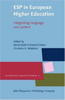 ESP in European Higher Education: Integrating Language and Content 