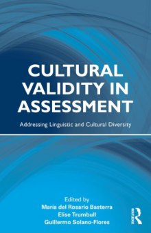 Cultural Validity in Assessment: Addressing Linguistic and Cultural Diversity