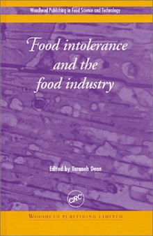 Food Intolerance and the Food Industry (Woodhead Publishing in Food Science and Technology)